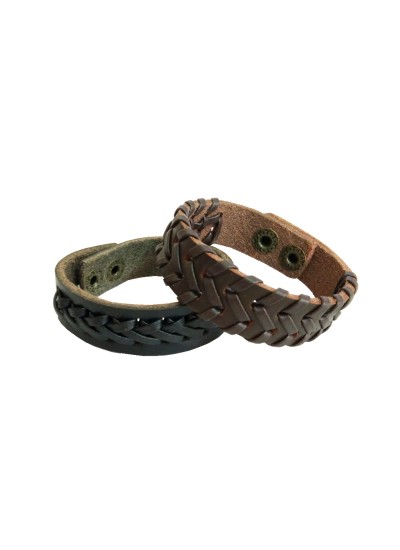 Leather Bracelet Combo Stylish